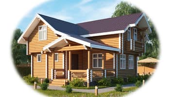 Оцилиндрованное бревно